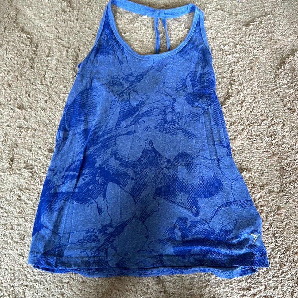 Blue tank top